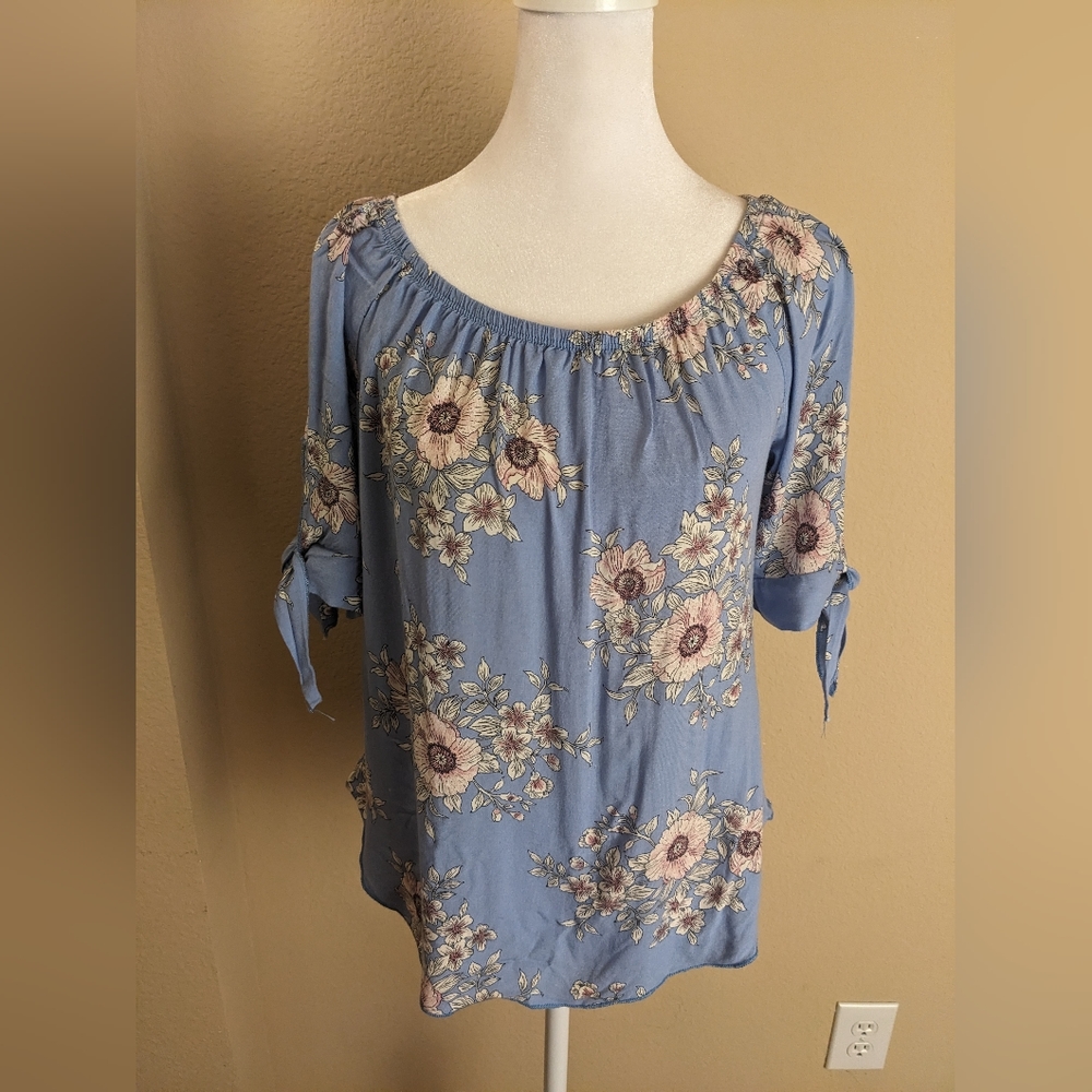 Vivace Floral Blouse, Size S